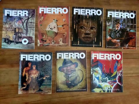 Revistas Fierro Segunda Etapa Impecables