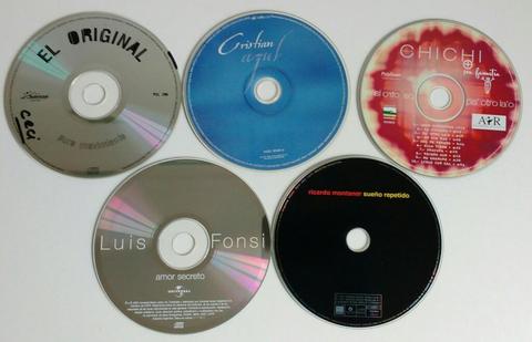 Cds originales Cristian Castro Chichi Fonsi Cdjess