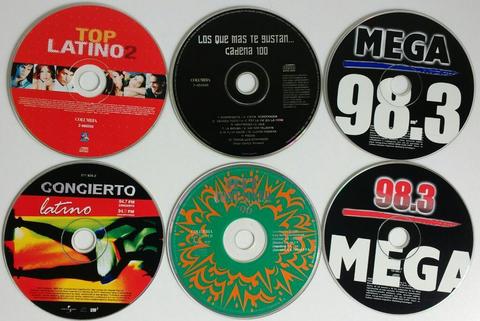 Lote 6 Cds originales Musica Latina Cdjess