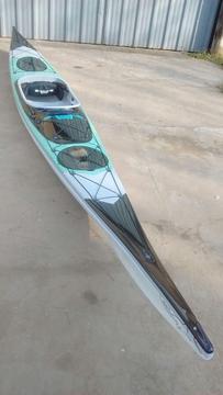 Kayak de Travesía REX, kayak aguas planas, kayak de travesía en argentina