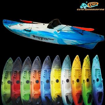 Kayak Skandynavian Remo Respaldo Confort Travesia 1 persona