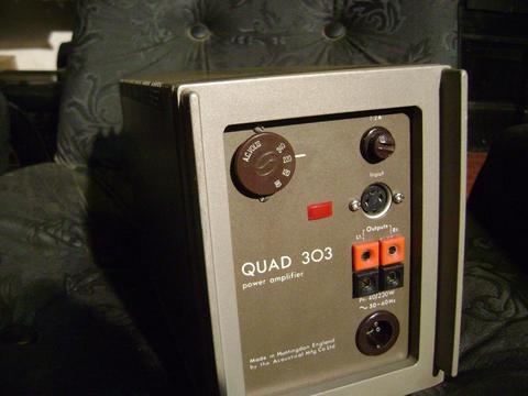 audio sonido amplificador quad 303 estereo original
