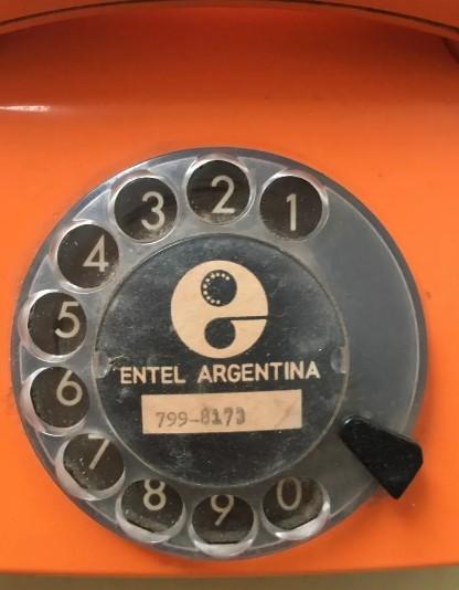 Telefono ENTEL SIEMENS antiguo retro coleccion usado