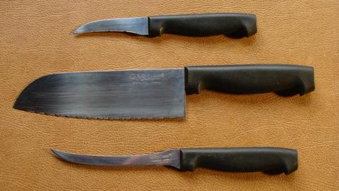 Set de 3 cuchillos marca Ginsu 2000