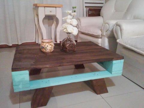 Mesa ratona de pallets