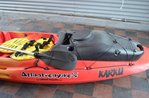 Kayak Karku Pesca completo sin uso porta equipaje
