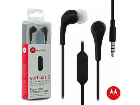 AURICULARES MOTOROLA IN EAR ORIGINAL EARBUDS 2/TENEMOS LOCAL!!