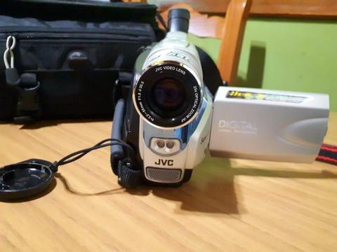 Filmadora Vhs Jvc Grsxm38u Accesorios Impecable !!