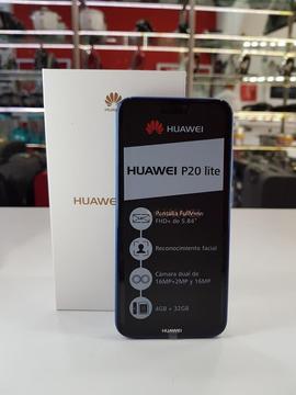 Huawei P20 Lite VDO PRMTO NUEVO A ESTRENAR 4GB RAM/Lector Facial/Dual Camera/Notch/5.85 FHD