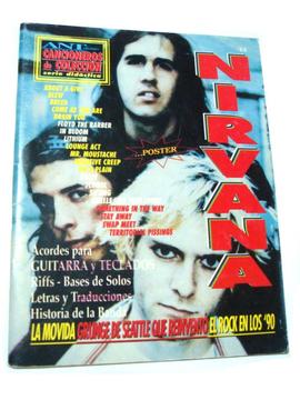 Cancionero Acordes Nirvana Rock Letras Usado En Buen Estado