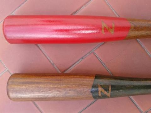 Mini bate de beisbol • baseball artesanal de lapacho 44 cms de / 800 grs