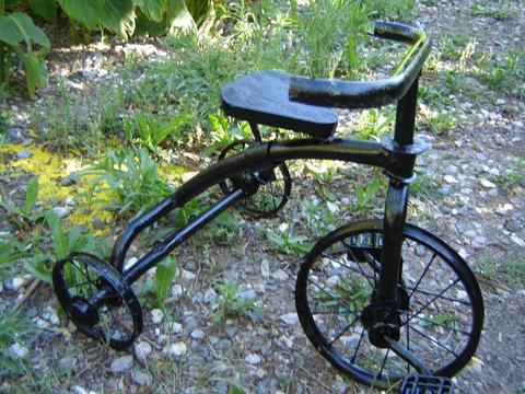 triciclo para adorno