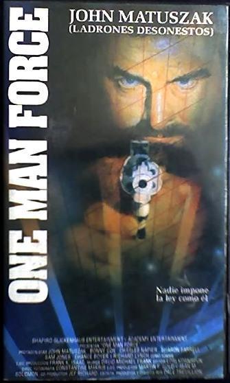 ONE MAN FORCE PELICULA EN VHS AUDIOMAX