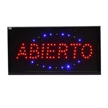 CARTEL DE LED ABIERTO