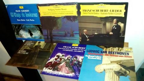 7 discos de vinilo Deutsche Grammophon EXCELENTES COMO NUEVOS