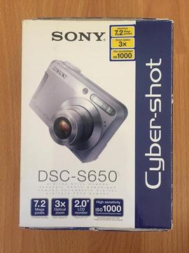 Camara digital Sony Cybershot DSCS650