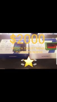 Oferta!!! Tablet Nova 7 Pulgadas Nueva