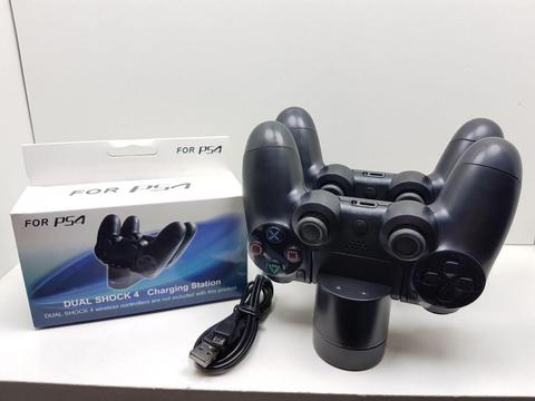 Base Doble Cargador Rapido Para Joystick Sony Ps4