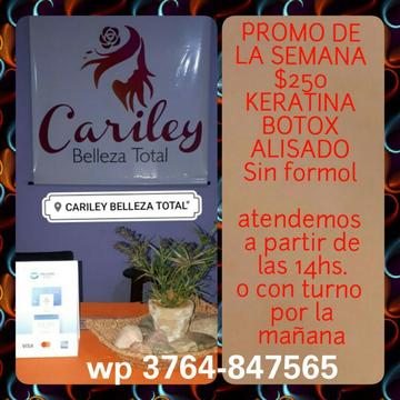 Promo en Cariley Belleza Total!