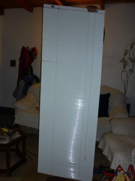Vendo cortinas venecianas de aluminio 16 mm