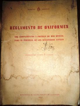 reglamento de uniformes
