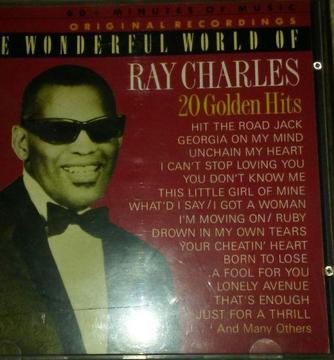cd impecable the wonderfull world of ray charles 1990 portugal