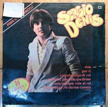 Dergio Denis 16 grandes exitos disco vinilo