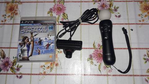 Vendo Kit Move Ps3