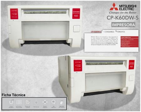 Vendo Impresora Térmica Mitsubishi K60