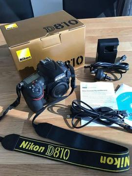 Nikon camara d810