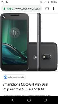 Vendo Permuto Moto G4 Play