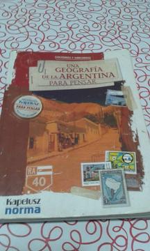 Una geografia de la Argentina para pensar Kapelusz