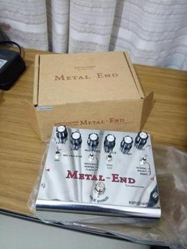 Pedal de distorsion Biyang Metal End