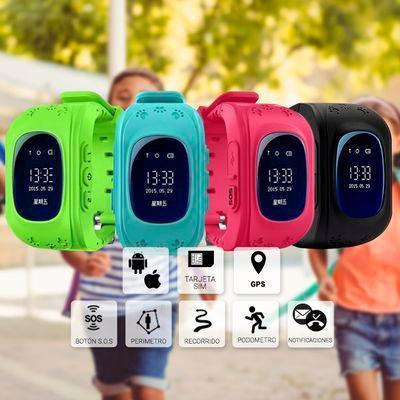 Smart watch Kids Seguridad color negro disponible