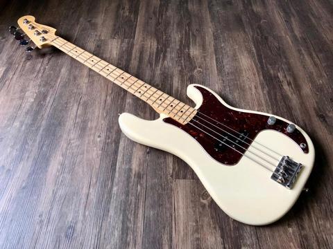 Bajo Fender Precision Am Std Usa Olympic White Maple, Increible!