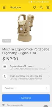 Mochila Ergobaby Original