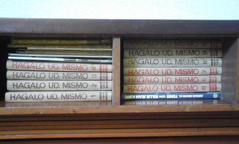 Colección de libros.Hágalo usted mismo