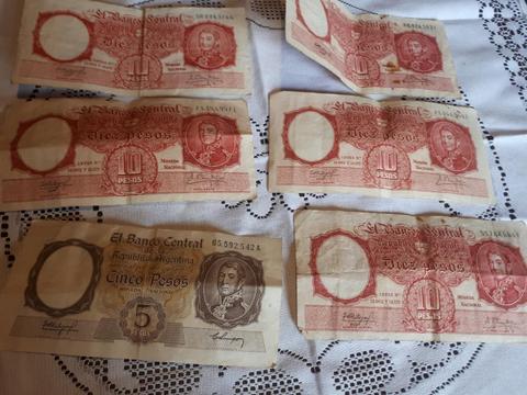 Muy Antiguos Billetes Argentinos