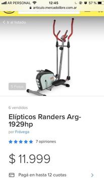 Vendo Maquina Eliptica