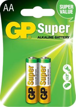 Blister De 2 Pilas Alcalinas Aa Gp Batteries 1.5v
