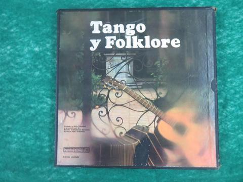 COLECCIÓN DEL READERS DIGEST TANGO Y FOLKLORE 10 DISCO MAS DE 100 MELODÍAS S