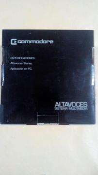 Altavoces Estereos Parlantes Pc Commodore