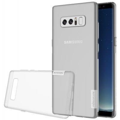 Funda Samsung Galaxy Note 8 Nillkin Gris Transparente