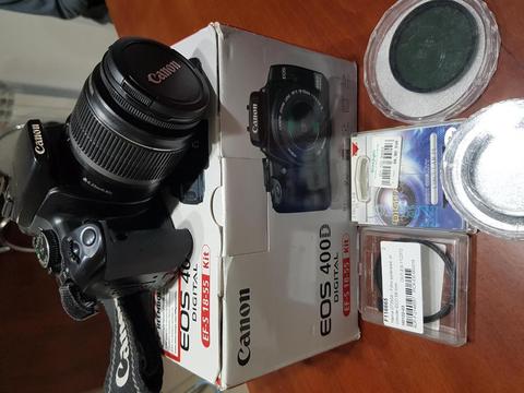 Canon Xti 400d Con Lente 1855mm