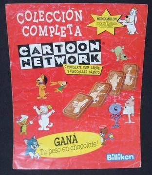 Álbum Cartoon Network Chocolate Billiken 1996 No Envio