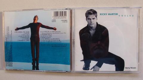 CDs de Ricky Martin originales 1998 a 2006