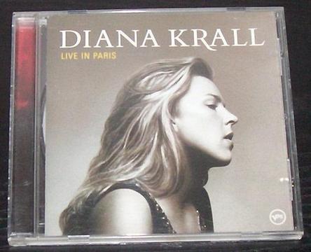 Diana Krall Live In Paris Cd p 2002 Muy Buen Estado!
