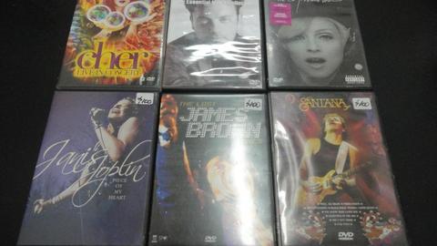 DVDS MUSICALES ORIGINALES $ 100 CADA UNO