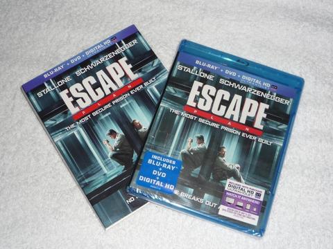 Escape Plan Stallone / Schwarzenegger Bluray Dvd. Nuevo!