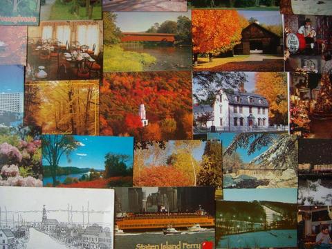 Lote De 72 Postales De Estados Unidos SIN USO Muy Lindas